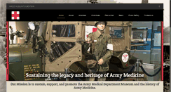 Desktop Screenshot of ameddmuseumfoundation.org